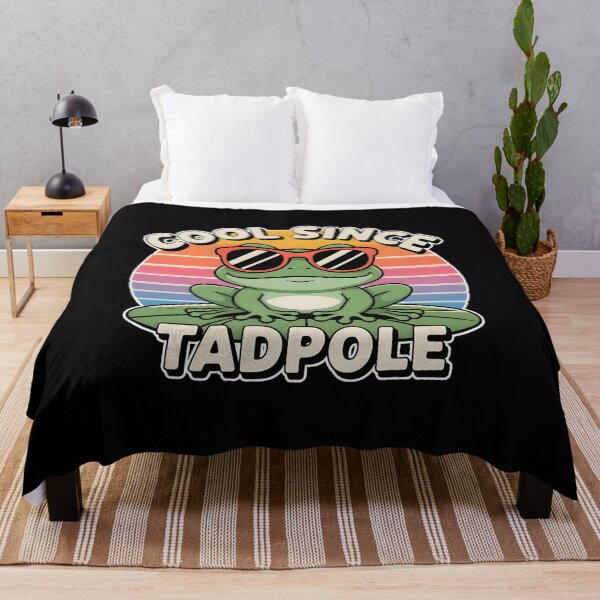 Item preview, Cool Since Tadpole Frog Shirt – Retro 90s Sunglasses Cute Frog Tee designed and sold by ImaginedSpace7.