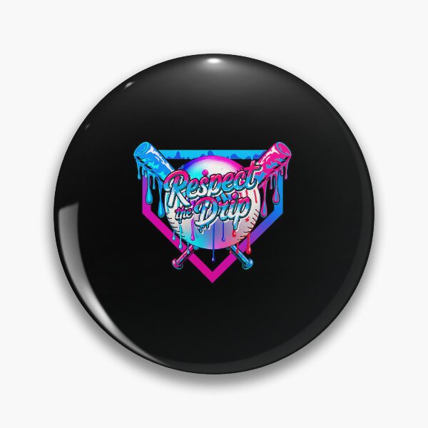 Item preview, Respect The Drip Baseball Paint Splash  designed and sold by miaa-artistshop.