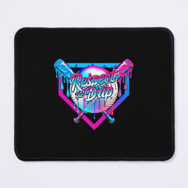 Item preview, Respect The Drip Baseball Paint Splash designed and sold by miaa-artistshop.