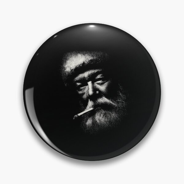 Item preview, Gritty Santa Claus Smoking Cigarette Portrait designed and sold by k3rstman1.