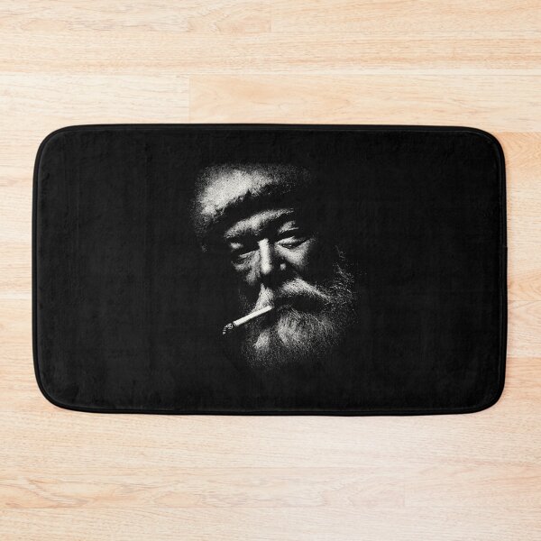Item preview, Gritty Santa Claus Smoking Cigarette Portrait designed and sold by k3rstman1.
