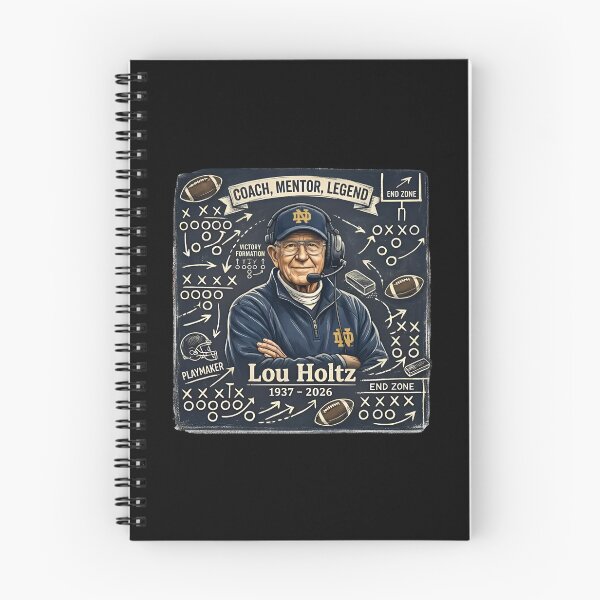 Item preview, Lou Holtz Notre Dame Legend, Play Like A Champion, Lou Holtz ND RIP Notre Legend, Lou Holtz Tribute 1937-2026, Legendary Football Coach Memorial, South Bend Football Legend Legacy, Lou Holtz RIP 2 designed and sold by HyphThonia.