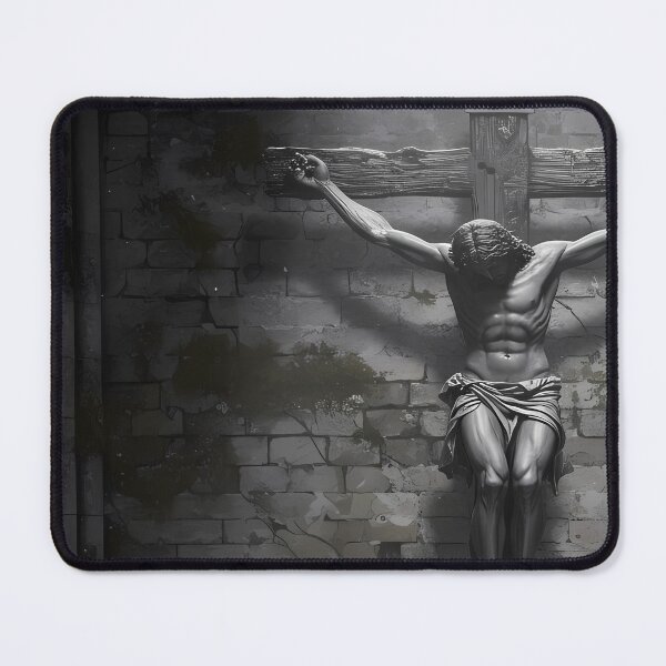 Item preview, Crucifixion scene with praying figures designed and sold by MASONa03.