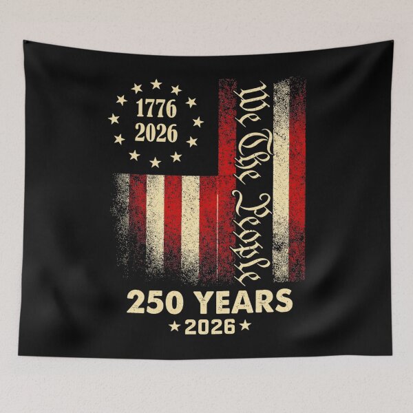 Item preview, America 250 Years - Distressed Flag 1776-2026 designed and sold by sapnaela.