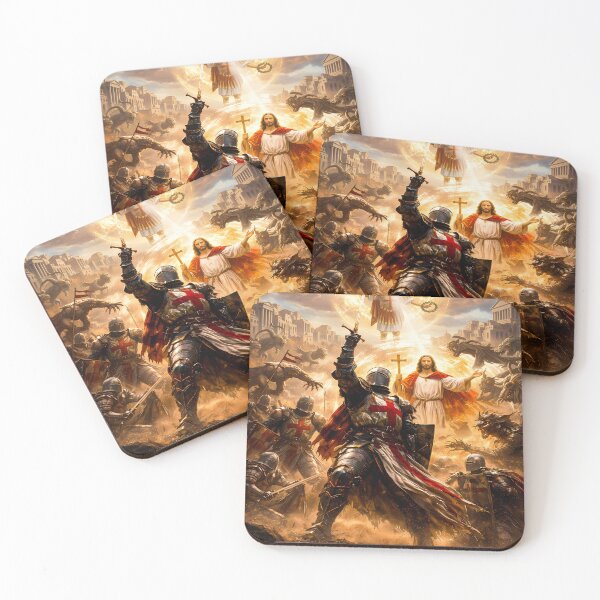 Item preview, Crusader Battle with Divine Figures designed and sold by MASONa03.