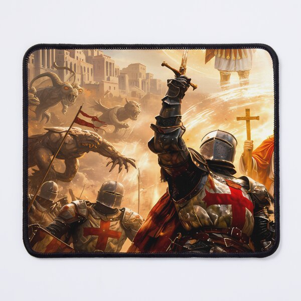 Item preview, Crusader Battle with Divine Figures designed and sold by MASONa03.