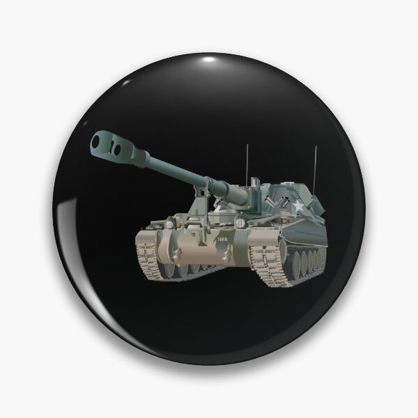 Item preview, Army - M109 155MM SP- 16 FA wo Txt X 300 designed and sold by Military Insignia Products.