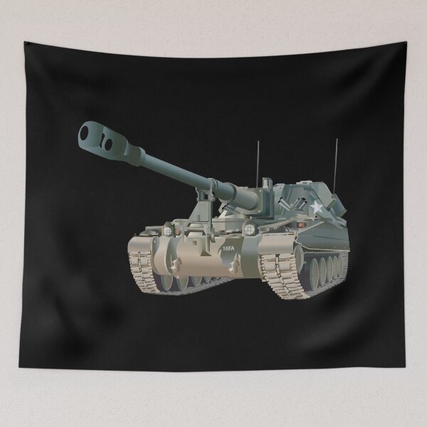 Item preview, Army - M109 155MM SP- 16 FA wo Txt X 300 designed and sold by Military Insignia Products.