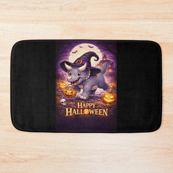 Item preview, Witch Triceratops (Halloween) designed and sold by NubesDesignCH.