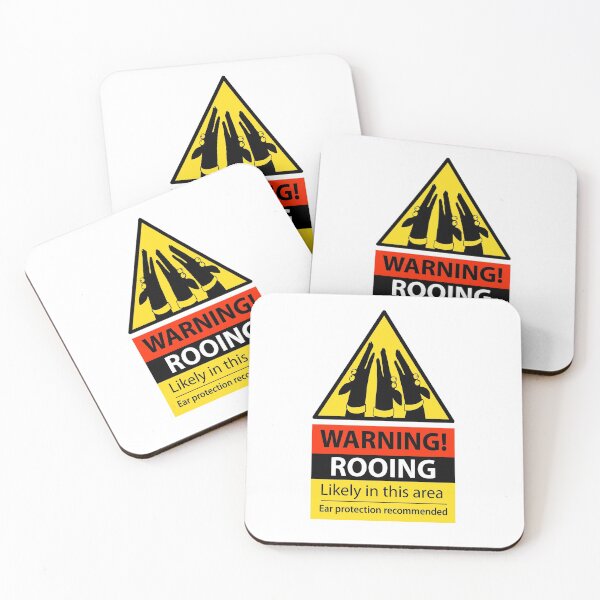 Item preview, Rooing hazard sign designed and sold by RichSkipworth.