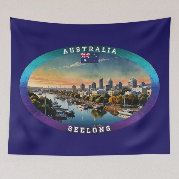 Item preview, Geelong Australia Travel designed and sold by Thistle-TShop.