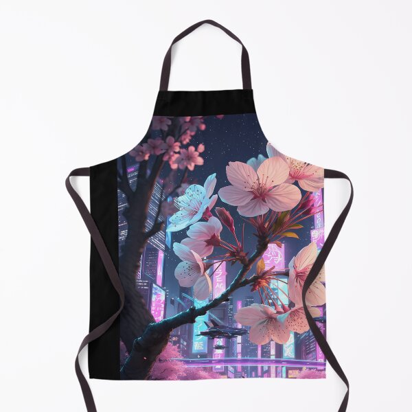 Item preview, Cyberpunk Cherry Blossoms and Jets designed and sold by MASONa03.