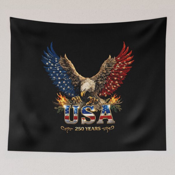 Item preview, America 250th Anniversary Eagle - USA Semiquincentennial Main Tag: designed and sold by sapnaela.