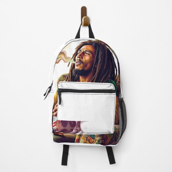 Item preview, Bob Marley Style Reggae Art - Psychedelic Smoking Vibes designed and sold by TailTraceDesign.