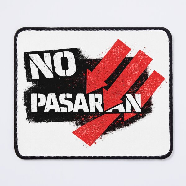 Item preview, No Pasarán | Antifascist Protest Graphic designed and sold by Pulau Kreasi.