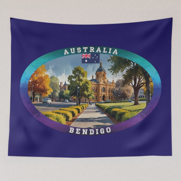 Item preview, Bendigo Australia Travel designed and sold by Thistle-TShop.
