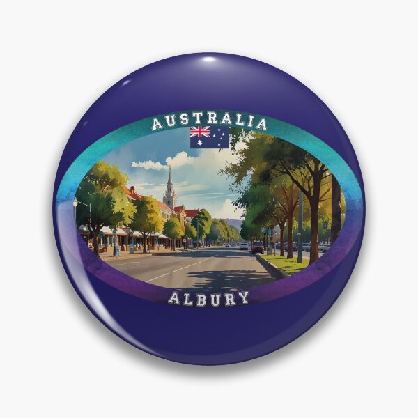 Item preview, Albury Australia Travel designed and sold by Thistle-TShop.