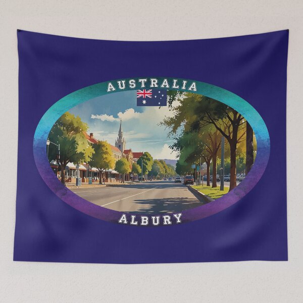 Item preview, Albury Australia Travel designed and sold by Thistle-TShop.