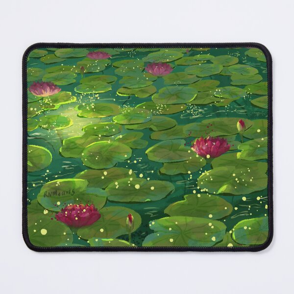 Item preview, A Glow in the Water Lily Pond designed and sold by rnmarts.