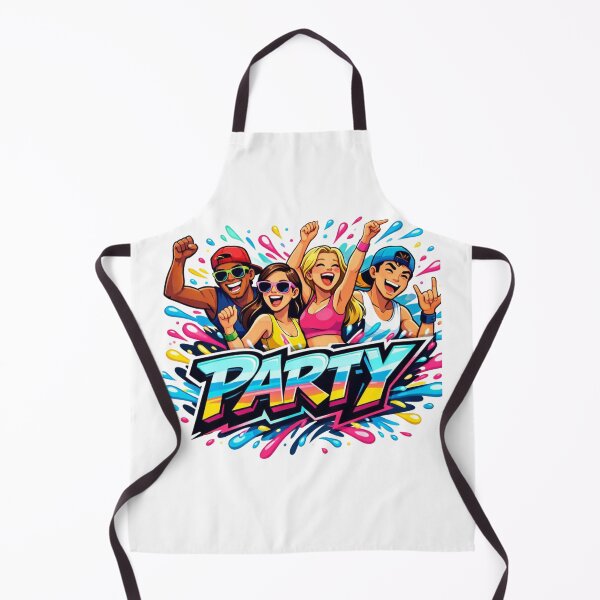 Item preview, Vibrant Party Celebration Colorful People Art designed and sold by LegatoDesigne.