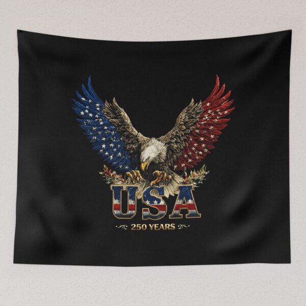 Item preview, America 250th Anniversary Eagle - USA Semiquincentennial Main Tag: designed and sold by sapnaela.