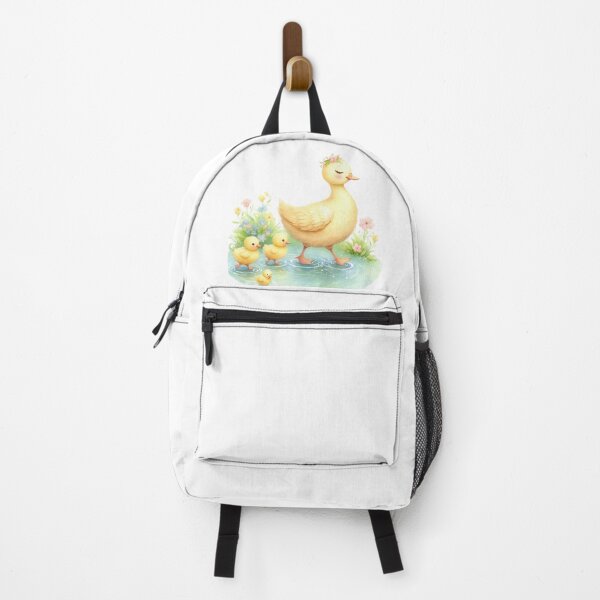 Item preview, Adorable Mother Duck and Ducklings Watercolor designed and sold by KrisGraphic45.