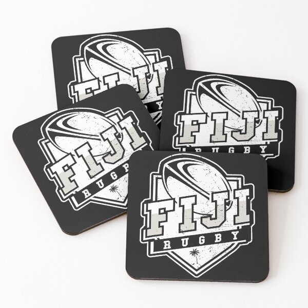 Item preview, FIJI Rugby Vintage Shield Sports Illustration designed and sold by GabrieSketcham.