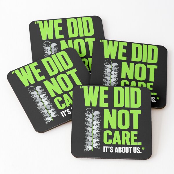 Item preview, We Did Not Care It's About Us Seattle-Seahawks  designed and sold by Esraa-Ayman.