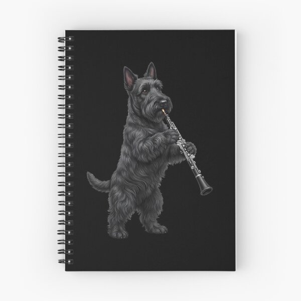 Item preview, Scottish Terrier Playing Oboe Player Oboist Dog Lover designed and sold by DoodleTortle.