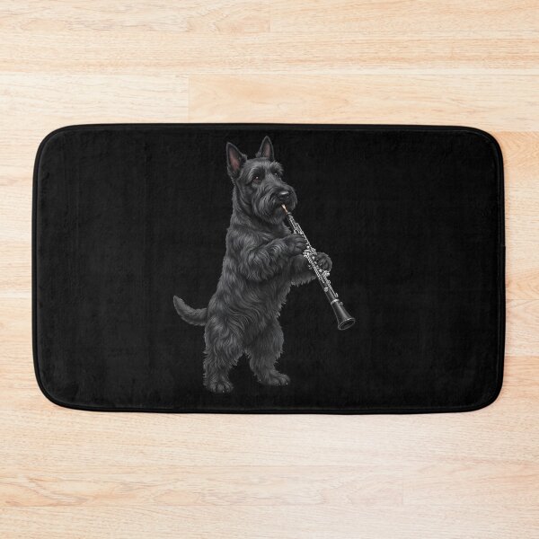 Item preview, Scottish Terrier Playing Oboe Player Oboist Dog Lover designed and sold by DoodleTortle.