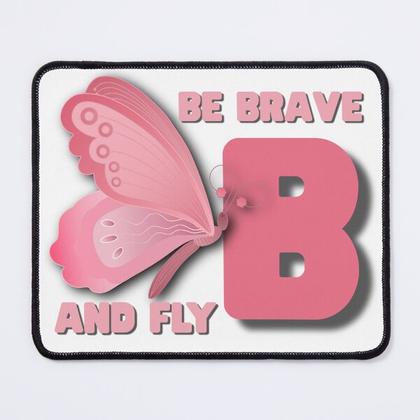 Item preview, B is for Butterfly - 3D Pink Butterfly Alphabet Series for Kids designed and sold by Templates&TotsPH.