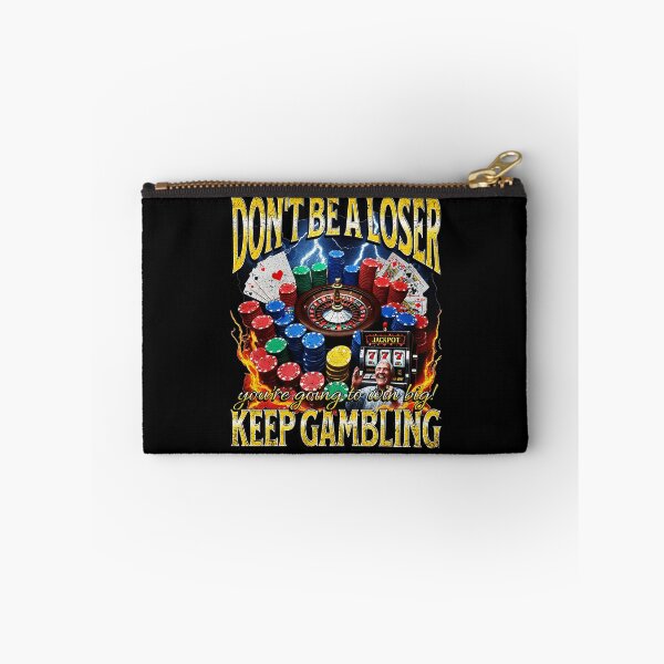 Item preview, Dont Be A Loser Funny Casino Humor  designed and sold by tadmercado.