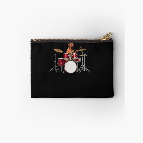Item preview, Rhodesian Ridgeback Playing Drum Kit Drummer Dog Lover designed and sold by TerryConnells.
