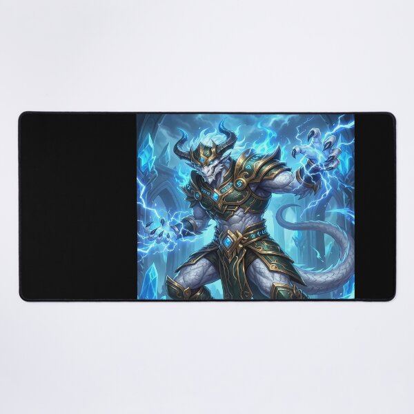 Item preview, Armored Dragon Casting Lightning Magic designed and sold by MASONa03.