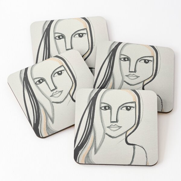 Item preview, Dara - Expressive Portrait - Contemporary Feminine Power designed and sold by neomadesigns.