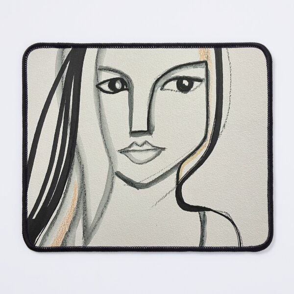 Item preview, Dara - Expressive Portrait - Contemporary Feminine Power designed and sold by neomadesigns.
