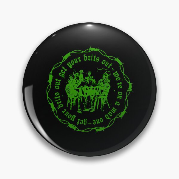 Item preview, Get Your Brits Out We're On A Mad One Kneecap  designed and sold by Esraa-Ayman.