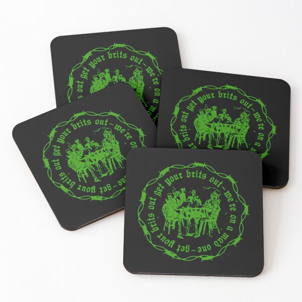 Item preview, Get Your Brits Out We're On A Mad One Kneecap  designed and sold by Esraa-Ayman.