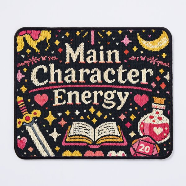 Item preview, Main Character Energy Fantasy Adventure Knitting Pattern designed and sold by Mauswohn.