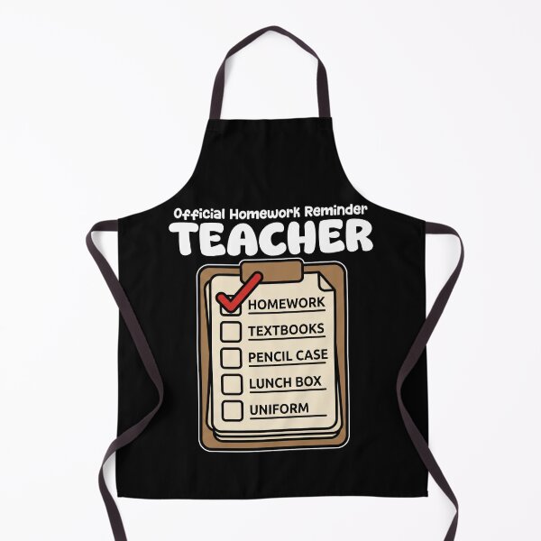 Item preview, TEACHER - OFFICIAL HOMEWORK REMINDER designed and sold by KEF Custom.