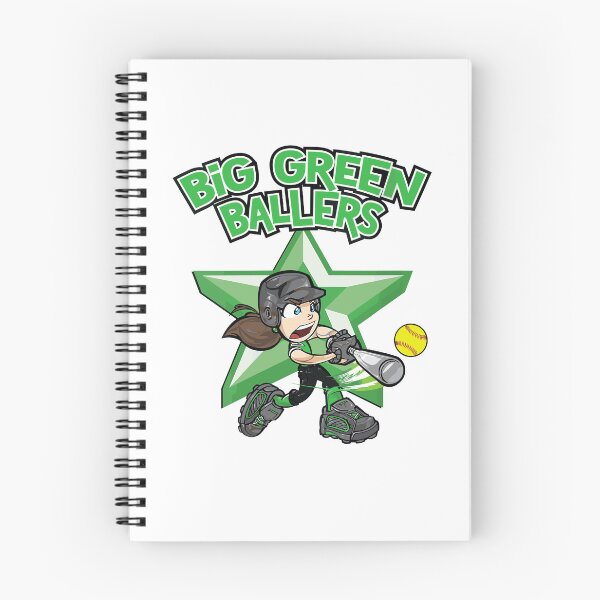 Item preview, Big Green Ballers Green Lady Miner Softball Cole Digger Softball designed and sold by najaks.