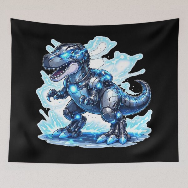 Item preview, T-Rex Robot cop designed and sold by NubesDesignCH.