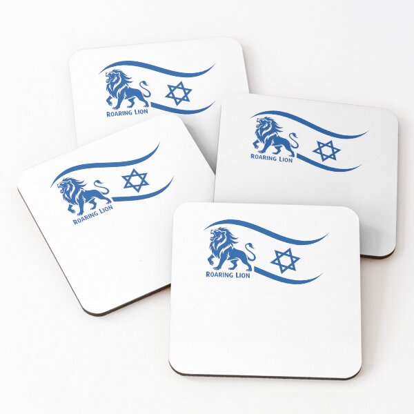 Item preview, Roaring Lion Israel Israeli Flag Proud Israelites designed and sold by najaks.