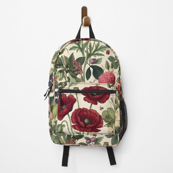 Item preview, Poppy Pattern Vintage Botanicals designed and sold by patterncrow.