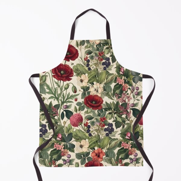 Item preview, Poppy Pattern Vintage Botanicals designed and sold by patterncrow.