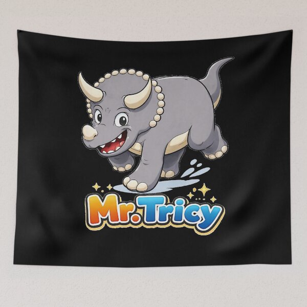 Item preview, Tricy the triceratops designed and sold by NubesDesignCH.
