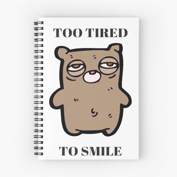 Item preview, Little Bear Too Tired to Smile designed and sold by PrairieRidgeDesigns.