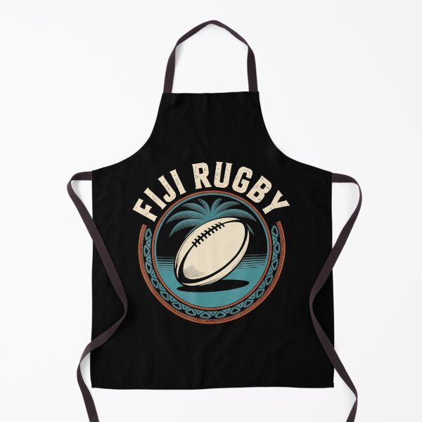Item preview, Fiji Rugby Ball Island Vintage Sports Illustration designed and sold by GabrieSketcham.