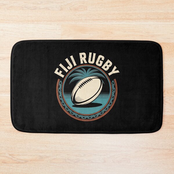 Item preview, Fiji Rugby Ball Island Vintage Sports Illustration designed and sold by GabrieSketcham.