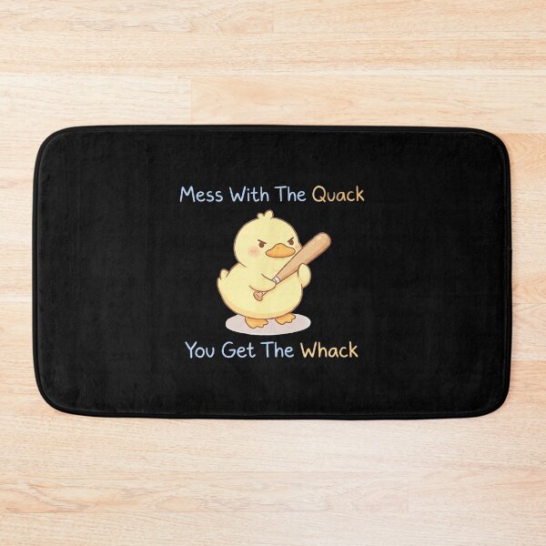 Item preview, Mess With The Quack You Get The Whack Funny Duck Humor designed and sold by miaa-artistshop.